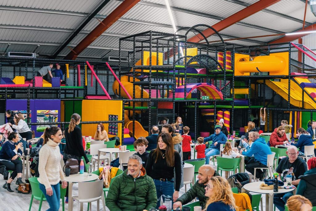 Holiday park soft play installation by The Play Company