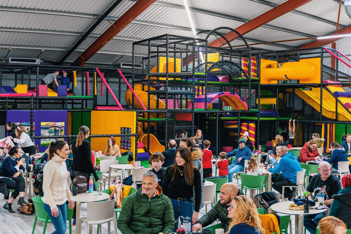 Holiday park soft play installation by The Play Company