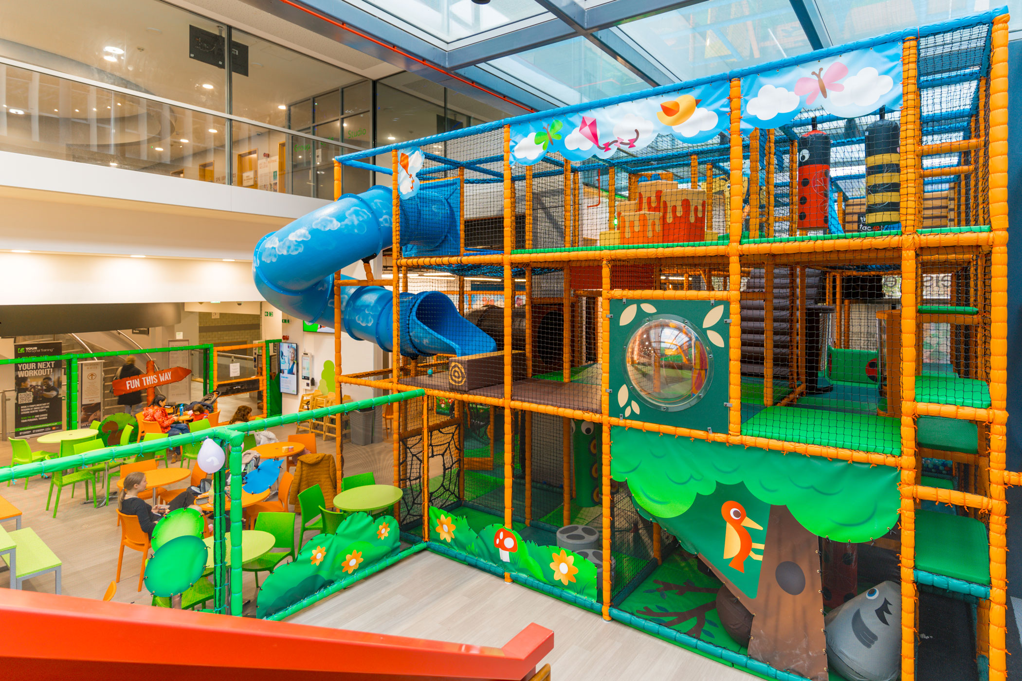 Indoor play area built for UK leisure centre