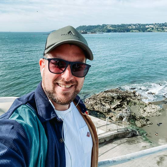 Team Member On Beach